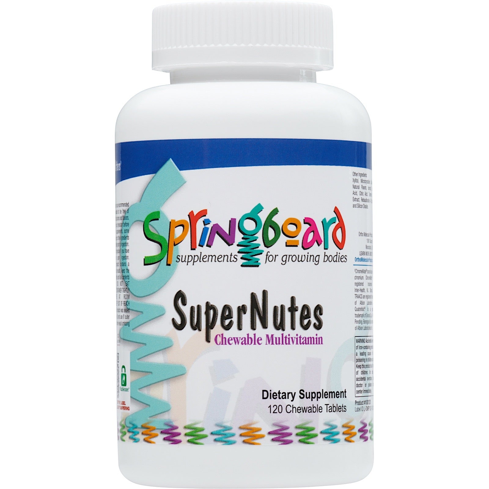Ortho Molecular, SuperNutes, 120 Chewable Tablets UPC 615033011000 | Hilife Vitamins